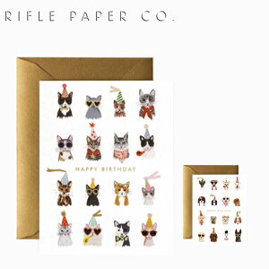 RIFLE PAPER CO. 饤եڡѡ BirthdayCard СǡGreeting Card ꡼ƥ󥰥 å  ֥ ǥʡ USA ꥫ    GCB Party Pups Birthdayե ץ쥼  ˤ