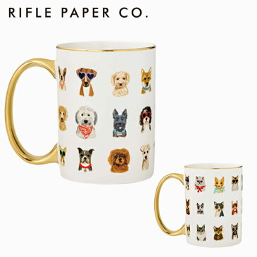 10％ポイントバック!9/11 1:59まで!RIFLE PAPER CO. ライフルペーパー Porcelain Mug マグマグカップ コップ 食器 犬 猫 ペット 動物 大容量 ブランド デザイナーズ USA アメリカ 海外 レディース MUG007 MUG008ギフト プレゼント 誕生日 お祝い