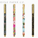 RIFLE PAPER CO. ライフルペーパー Writing Pen ボールペンペン 筆記用具 文房具 ステーショナリー レディース ブランド デザイナーズ 海外 USA アメリカ 花 レトロ かわいい おしゃれ PENギフト プレゼント 誕生日 お祝い 通勤 通学