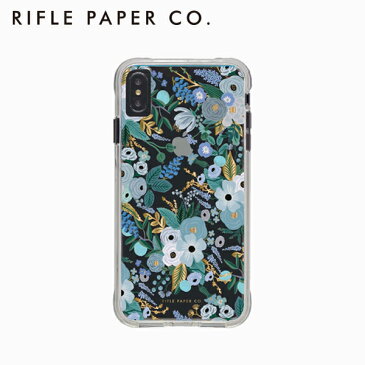 RIFLE PAPER CO. ライフルペーパー ブルーガーデン BLUEGARDENiPhoneXS MAX iPhoneケース スマホケース ケース保護 クリア ブランド 花柄 アメリカ レディース pic058スマホ ギフト プレゼント 誕生日 お祝い 送料無料