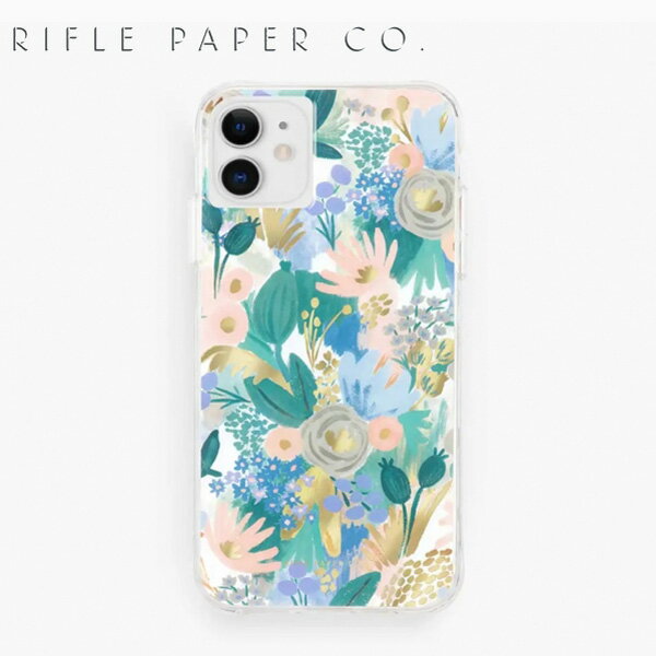 9/4の20時〜時限SALE!RIFLE PAPER CO. ライフルペーパー アイフォン アイフォンケース クリア ルイーザ Louisa iPhone11 iPhoneXR花柄 ボタニカル 青 iPhoneケース ブランド スマホ ケース USA PIC070スマホ ギフト プレゼント 誕生日 お祝い