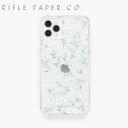 RIFLE PAPER CO. ライフルペーパー アイフォン iPhone11pro iPhoneX iPhoneXS ケース クリア プティフルール Petit Fleur花柄 クリア ストーン シンプル 白 ブランド スマホ ケース USA アメリカ PIC072スマホ ギフト プレゼント 誕生日 お祝い 送料無料