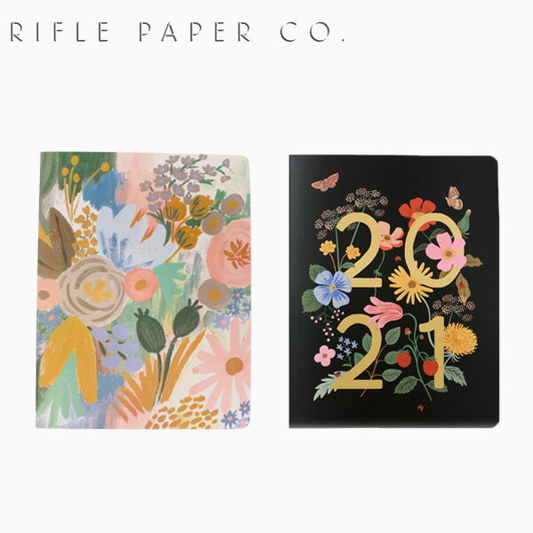 SALE開催中!9/11 1:59まで!RIFLE PAPER CO. ライフルペーパー ワイルドガーデン ルイーザ2021 スケジュール帳 スケジュールノート ダイアリー diary スリム 花柄 ボタニカルPLA004 PLA003ギフト プレゼント 誕生日 お祝い