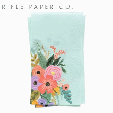 RIFLE PAPER CO. ライフルペーパー ガーデンパーティ ゲストナプキン Garden party Guest Napkinsテーブルナプキン ブランド デザイナーズ USA アメリカ 海外 PSH001ギフト プレゼント 誕生日 お祝い