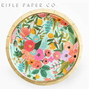 RIFLE PAPER CO. ライフルペーパー ガーデンパーティ スモールプレート Garden Party Small Platesペーパープレート S 10枚セット ブランド デザイナーズ USA アメリカ 海外 PSK001ギフト プレゼント 誕生日 お祝い