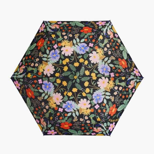 9/4の20時〜時限でポイントバック!RIFLE PAPER CO. ライフルペーパー umbrella アンブレラ ワンタッチ 自動開閉 傘 雨傘 梅雨 折りたたみ傘レディース 花柄 ボタニカル 可愛い おしゃれ デザイナーズ USA アメリカ 海外 UMBギフト プレゼント 誕生日 お祝い