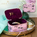 SARA MILLER サラミラー Jewellery Case ジュエリーケースケース ジュエリー 収納 コンパクト 持ち運び 旅行 ポーチ ピンク 鳥 ダチ...