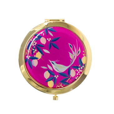SARA MILLER サラミラーCosmetic Mirror コスメティック ミラー コンパクト ミラーブランド デザイナーズ 手鏡 ピンク UK ロンドン SAM2102ギフト プレゼント 誕生日 お祝い