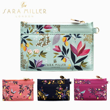 SARA MILLER サラミラー COIN PURSE コインパースUK ロンドン ブランド デザイナーズ ウォレット 財布 小銭入れ コンパクト パスケース レディース 鳥 花柄ギフト プレゼント 誕生日 お祝い