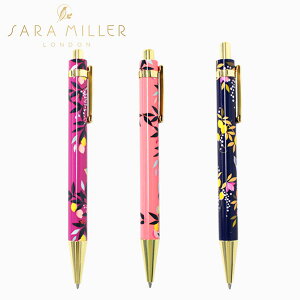 SARA MILLER サラミラー BallpenSet ボールペンセットペン ボールペン 蝶 レディース ピンク ネイビー レモン ブランド デザイナーズ ステーショナリー UK ロンドン SAM2123ギフト プレゼント 誕生日 お祝い