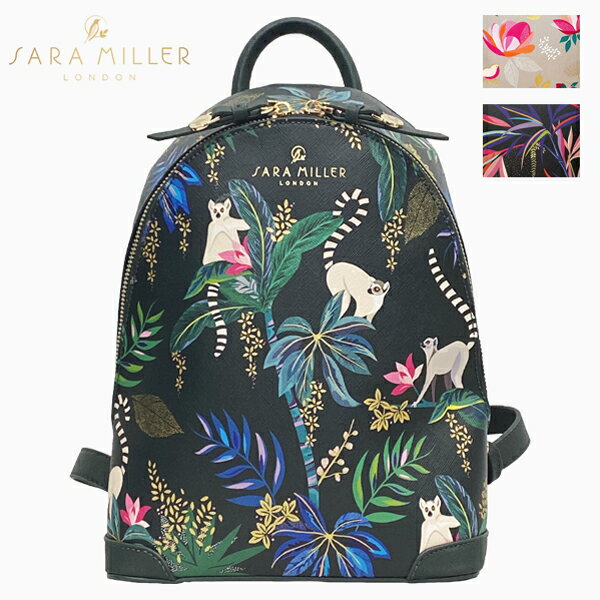 6/4の20時～時限SALE SARA MILLER サラミラー MINI BACKPACK ミニ バックパック小型 小さめ リュック カバン バッグ レディース ブランド 海外 英国 イギリス ロンドン グレージュ ブラック カ…