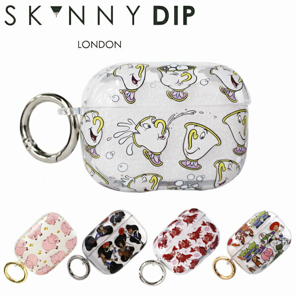 楽天Spot Write6/4の20時～時限SALE SKINNY DIP スキニーディップ AirPods Pro case エアポッツ プロ ケースハム エイリアン リトルグリーンメン disney ディズニー トイストーリー セバスチャン チップUK ロンドン クリアケースギフト プレゼント 誕生日 お祝い