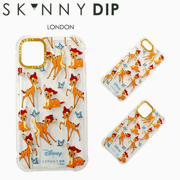 SKINNY DIP スキニーディップ アイフォンケース スマホケース iPhone7 iPhone8 iPhoneSE 第二世代 iPhoneX iPhoneXS iPhone11 iPhone11pro bambi バンビ disney ディズニーブランド デザイナーズ UK ロンドン 海外ギフト プレゼント 誕生日 お祝い