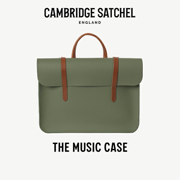 国内正規品 THE CAMBRIDGE SATCHEL CO. ケンブリッジサッチェル The Music Caseバッグ 鞄 ビジネスバッグ ブリーフケース メンズ レディース 牛革 レザー A4 輸入 ブランド 海外 デザイナーズ UK イギリスギフト プレゼント 誕生日 お祝い 通勤 送料無料