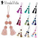 Vivala Vida ビバラビダ Cherry Pompom Bag Charm チェリー ポンポン バッグ チャームバッグチャーム チャーム ポンポン おしゃれ カラフル メキシコ エスニックレディース プレゼント ギフト