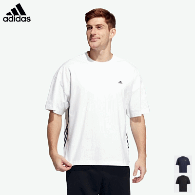 アディダス adidas Tシャツ 半袖シャツ スポーツウェア シティ ルーズ 半袖Tシャツ メンズ 男性用 LOS94【1枚までメール便OK】のサムネイル