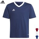 アディダス adidas サッカー フットボール 半袖シャツ Tシャツ トレーニングウェア ENTRADA 22 ジャージー ジュニア 子供用 MBE20【1枚...
