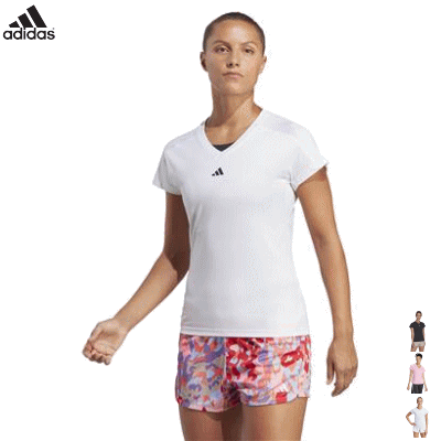 アディダス adidas Tシャツ 半袖シャツ トレーニングウェア スポーツウェア レディース 女性用 NQ047【1枚までメール便OK】のサムネイル