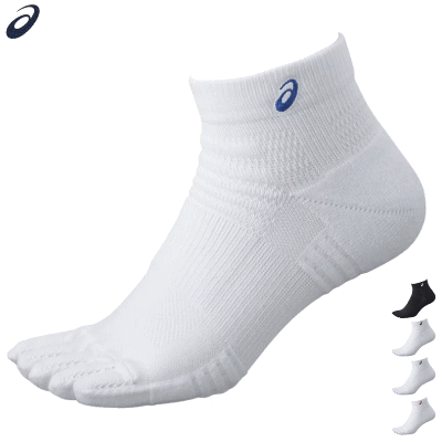 楽天市場】アシックス asics マチ付き5本指ソックスの通販