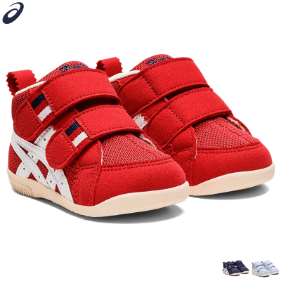 アシックス asicsすくすく スクスク ベビー シューズ アミュレファースト MS 子供靴 1144A222【FIRSTシリーズ】【歩きはじめから約3カ月間の赤ちゃん向け】