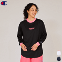 チャンピオン Champion バスケットウェア 長袖シャツ Tシャツ 練習着 ウィメンズ ロングスリーブTシャツ E-MOTION レディース 女性用 CWAB426【1枚までメール便OK】【返品・交換 不可】