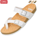 送料無料 エドウィン EDWIN サンダル スリッパ フットベッド レディース ウィメンズ 女性用 EW9463(4)
