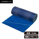 セラバンド 長さ5.4m/6ヤード 強度レベル+2 ブルー TB-4 THERABAND