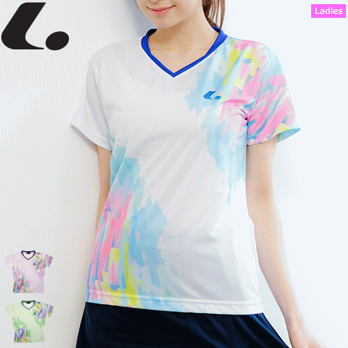 LUCENT ルーセント ソフトテニスウェア ■サイズ： M,L,O,XO ■カラー： XLH2630 ホワイト XLH2631 ピンク XLH2635 グリーン ■機能素材： 吸汗速乾 ■他素材： ポリエステル100％ ■原産国：中国製 ※当店とメーカーの在庫を合わせた数を表示しておりますので 稀に欠品する場合もございます。 ※配送方法の注意事項 メール便・宅配便について メーカー希望小売価格はメーカーカタログに基づいて掲載しています