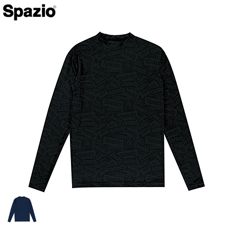 SPAZIO スパッツィオ フットサルウエア サッカーウェア 長袖インナーシャツ ラベル柄 メンズ レディース 男性用 女性 ge0505【1枚までメール便OK...