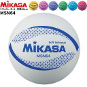 ミカサ ソフトバレーボール 日本ソフトバレーボール連盟公認球 小学校低学年用 MSN64 MIKASA