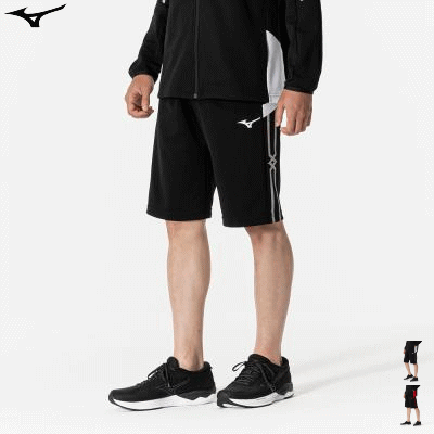 ミズノ MIZUNO ジャージ トレーニングパンツ MCライン ウォームアップ ハーフパンツ メンズ 男性用 レディース 女性用 32MDB111【1枚までメール便OK】