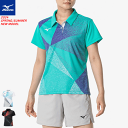 ミズノ MIZUNO ゲームシャツ 半袖ポロシャツ ユニホーム レディース 女性用 62JAB223 【1枚までメール便OK】