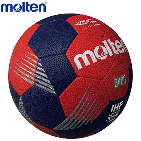 モルテン molten ハンドボール 2号球 屋外グラウンド用 新規定 中学校男子用 3個セット ネーム加工付き H2F3400-RN