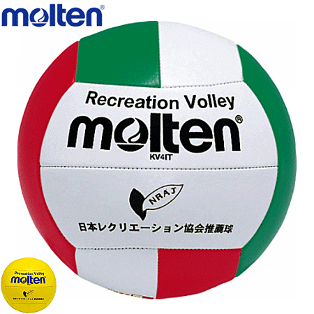モルテン molten レクリエーション バレーボール 軽量4号球 日本レクリエーション協会推薦球 KV4