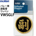【molten/モルテン】バレーボール副監督ワッペン【3枚までメール便OK!!】【VB】