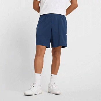 ニューバランス newbalance ハーフパンツ トレーニングパンツ ニットショーツ 7インチ インナー無し メンズ 男性用 AMS51207 NNY【1枚までメール便OK】