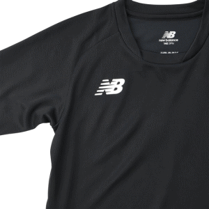 バレーボール館のニューバランス newbalance サッカー フットボール 半袖シャツ Tシャツ トレーニングウェア ゲームシャツ ジュニア キッズ 子供用 JJTF0487【1枚までメール便OK】｜アングル3