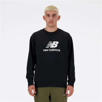 ニューバランス newbalance スウェット スポーツウェア トレーニングウェア Sport Essentials Stacked Logo スウェットクルー メンズ 男性用 MT41500