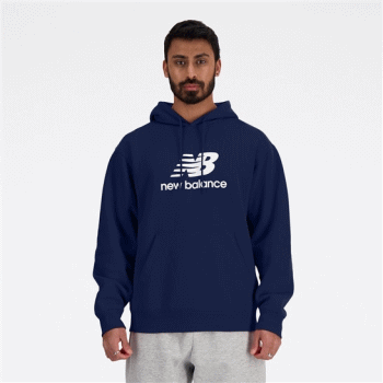 Rakuten - ニューバランス newbalance スウェット パーカー スポーツウェア トレーニングウェア Sport Essentials Stacked Logo スウェットフーディ メンズ 男性用 MT41501