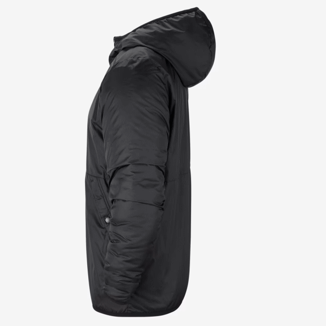 バレーボール館のNIKE ナイキ 中綿ジャケット サーマRPLパーク20フォールジャケット サッカー フットボール CW6157 010【ラスト】｜アングル3
