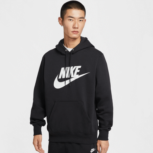 即日発送 ナイキ NIKE スウェット パーカー クラブ BB GFX クルー L/S トップ メンズ ユニセックス 男女兼用 FN3891 010【2025FW】