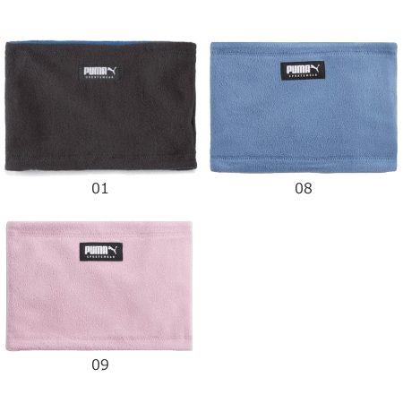 PUMA プーマ フリース ネックウォーマー リバーシブル 054089 ジュニア キッズ 子供用【1点までメール便OK】