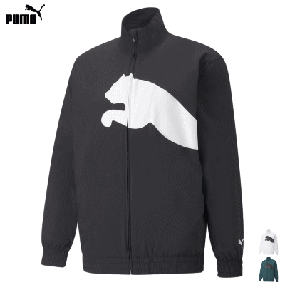 プーマ PUMA ジャージ トレーニングウェア TRAIN BIG CAT LINED ウーブンジャケット メンズ 男性用 522..