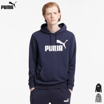 プーマ PUMA スウェット パーカー スポーツウェア ESS ビッグロゴ フーディー メンズ 男性用 588709