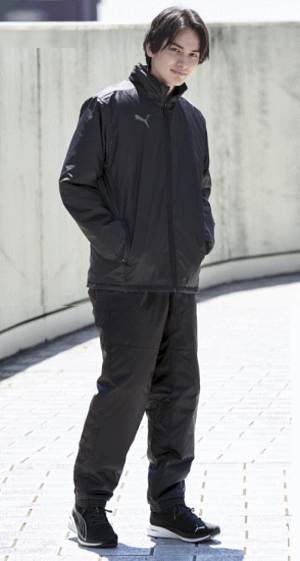 PUMA プーマ 中綿 ウィンドブレーカー 上下セット TEAMCUP TR 中綿ジャケット 中綿パンツ トレーニングウェア トレーニングパンツ アウター 防風 撥水 保温 メンズ 男性用 657734 657735