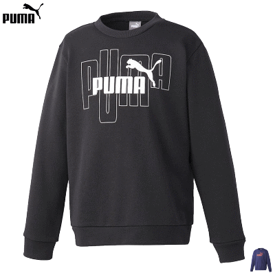 v[} PUMA XEFbg g[i[ GRAPHIC CREW TR WjA LbY qp 677735