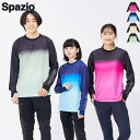 スパッツィオ フットサル サッカー 長袖シャツ 練習着 オーバーサイズ長袖ボーダープラシャツ メンズ 男性用 レディース 女性用 GE-1005 SPAZIO ...