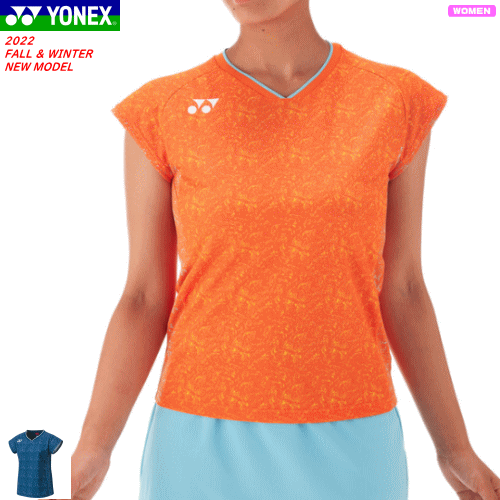 ヨネックス YONEX ゲームシャツ(フィットスタイル) バドミントン ウェア ユニホーム 半袖シャツ 20677 レディース 女性用 【1枚までメール便OK】