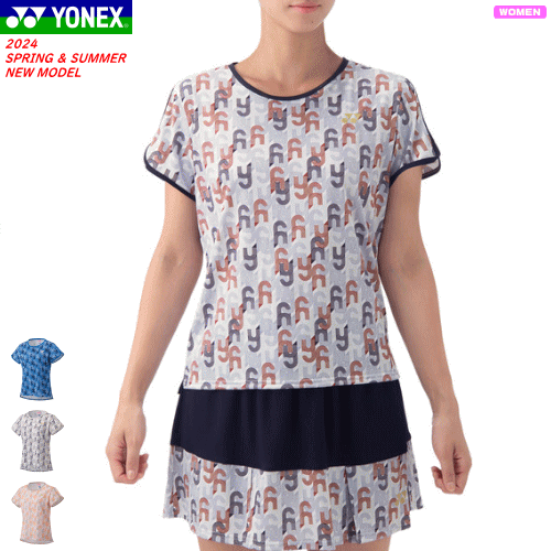 ヨネックス YONEX ゲームシャツ ユニホーム 半袖シャツ 20795 レディース 女性用 【1枚までメール便OK】