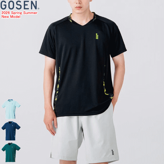 GOSEN ゴーセン ゲームシャツ ユニホーム 半袖シャツ T2622 [ユニセックス：男女兼用]【1枚までメール便OK】